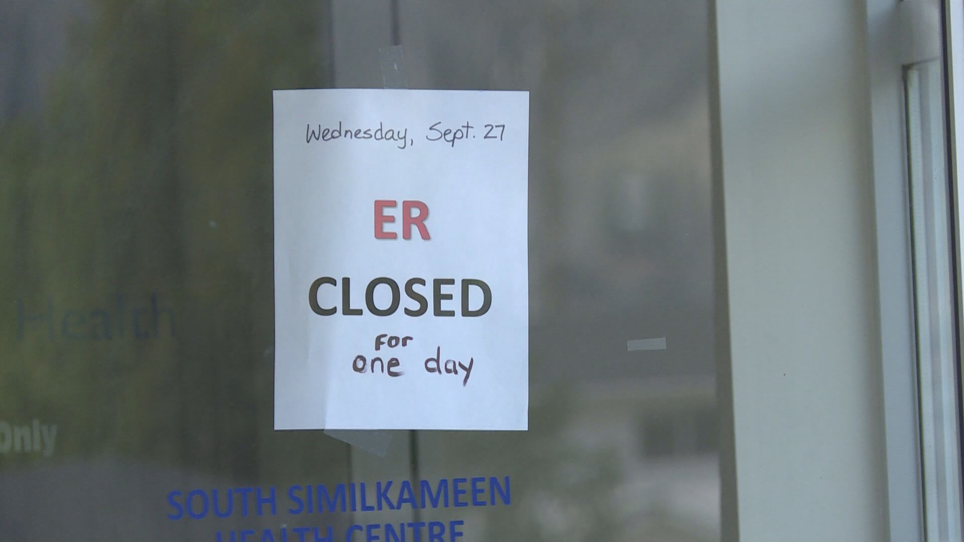 Another South Okanagan ER temporarily closes